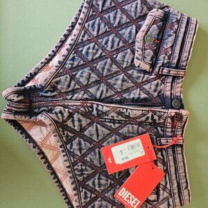 Diesel de-lunar-fs1 shorts nwt